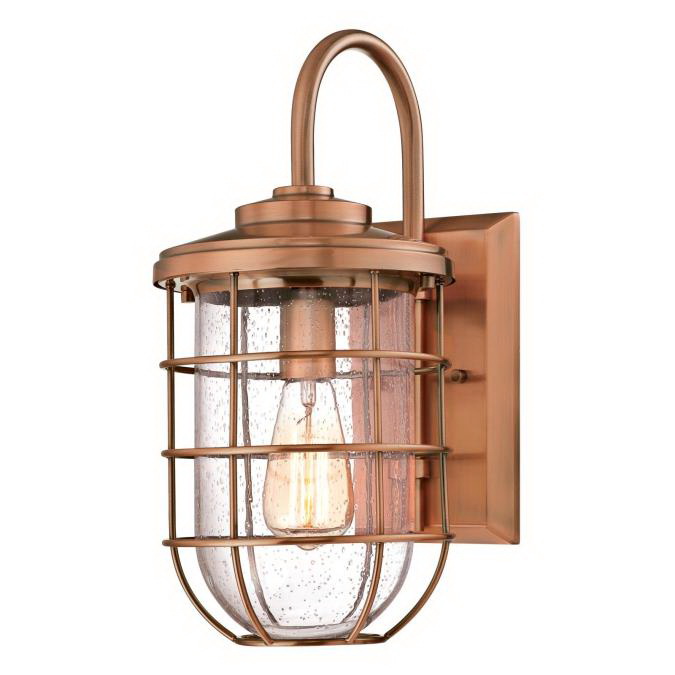 Ferry Series 63479 Wall Fixture, Washed Copper Fixture