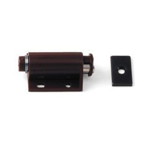 4618 Single Touch Latch, Brown, Steel