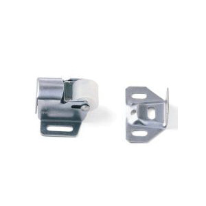 4201 Single Roller Catch, Steel, Chrome