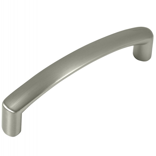 Aventura Series 74628 Cabinet Pull, 104 mm L Handle, 23 mm H Handle, Zinc, Satin Nickel