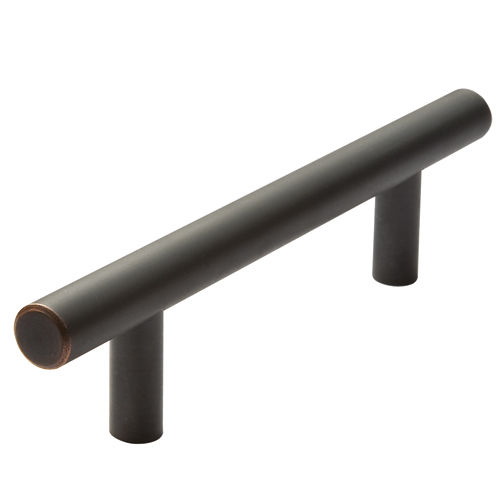Laurey Melrose Series 87466 Cabinet Pull, 242 mm L Handle, 32 mm H Handle, Steel, Oil-Rubbed Bronze