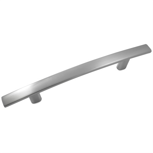 Contempo Series 55728 Cabinet Pull, 133 mm L Handle, 25 mm H Handle, Zinc, Satin Nickel