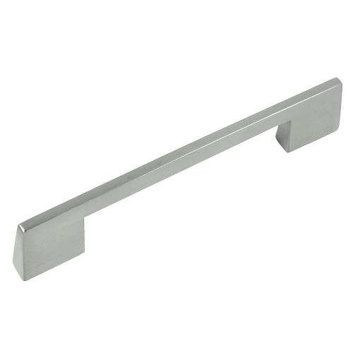 Contempo Series 75028 Cabinet Pull, 120 mm L Handle, 27 mm H Handle, Zinc, Satin Nickel
