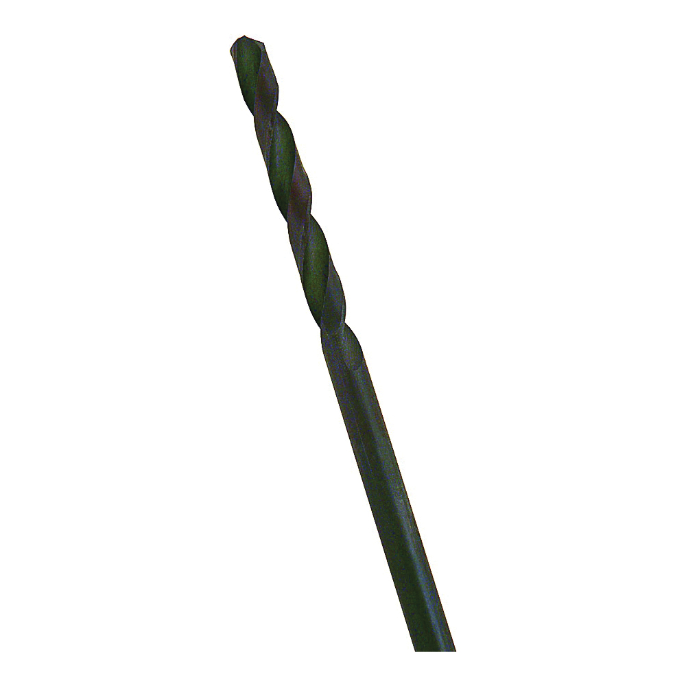 362421OR Drill Bit, 1/8 in Dia, 12 in OAL, Twist Flute, Flat Shank