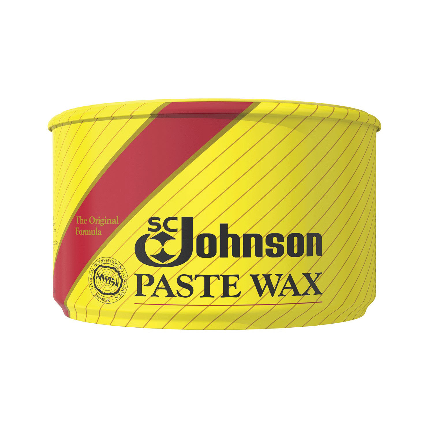 SC Johnson 00203 Paste Wax, 1 lb, Tin, Solid, Solvent-Like, Opaque
