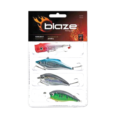 SOUTH-BEND Blaze Series BLZ4PK Hardbait Kit, Assorted Lure