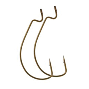 SOUTH-BEND J90-3/0 Worm Hook, Bronze