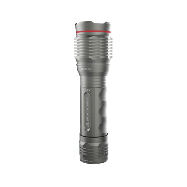 Nebo REDLINE V Series 6639 Flashlight, AAA Battery, LED Lamp, 170 m High, 110 m Medium, 50 m Low Beam Distance, Gray