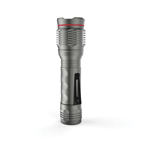 Nebo REDLINE V Series 6639 Flashlight, AAA Battery, LED Lamp, 170 m High, 110 m Medium, 50 m Low Beam Distance, Gray