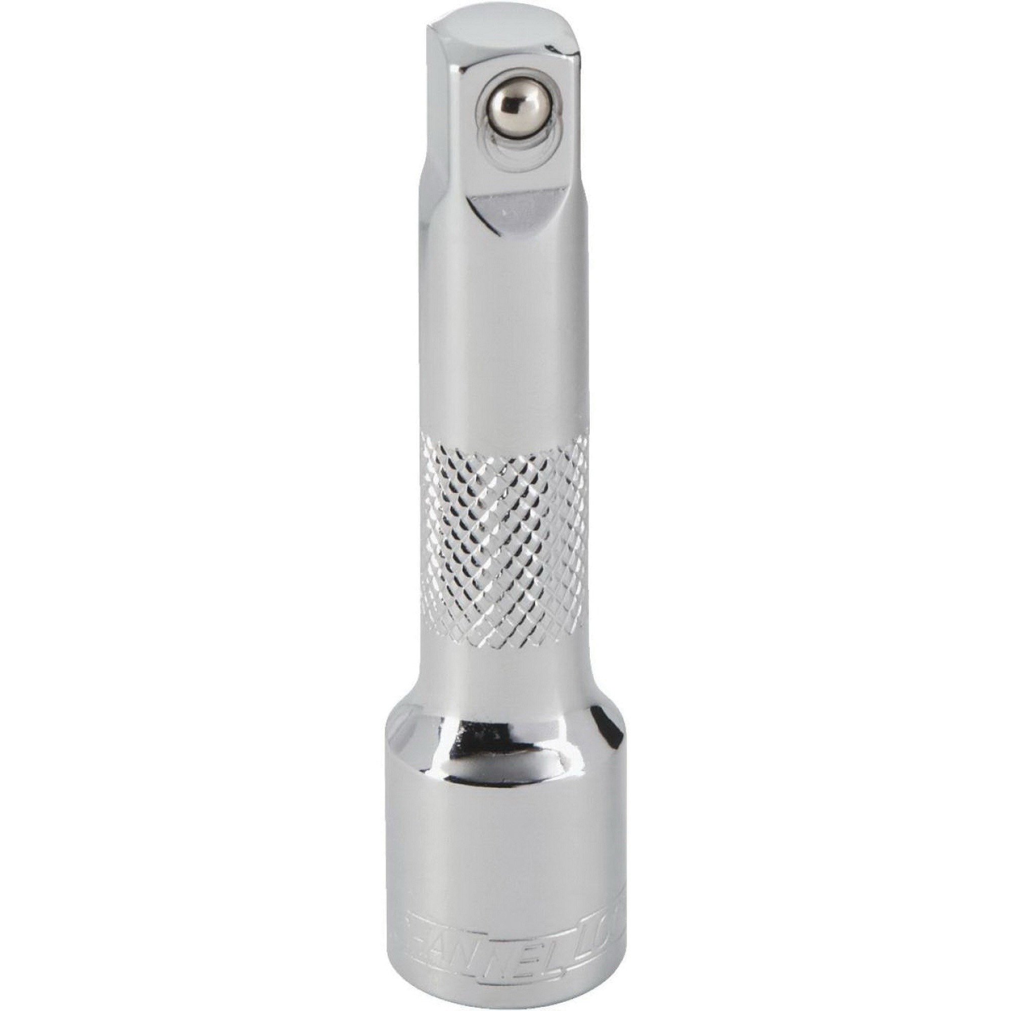 Channellock 306215 Socket Extension with Textured Band, 3/8 in Drive, 3 in L, Chrome