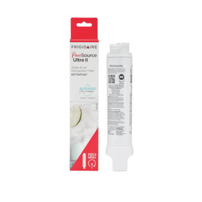 Refrigerator Filter, Frigidaire, Puresource Ultra II Series, 0.5 gpm, Ice, Water Filter Media - 2