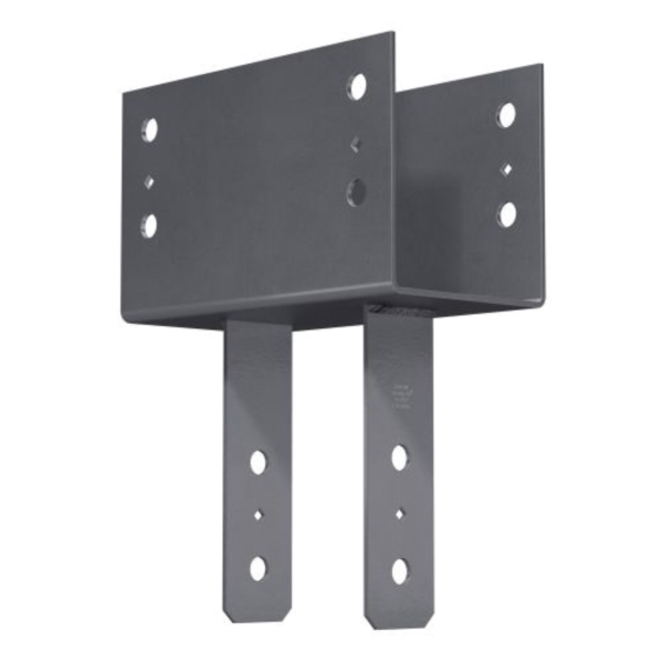 Simpson Strong-Tie CC66 Column Cap, 11 in L, 5-1/2 in W, Steel, Stainless Steel