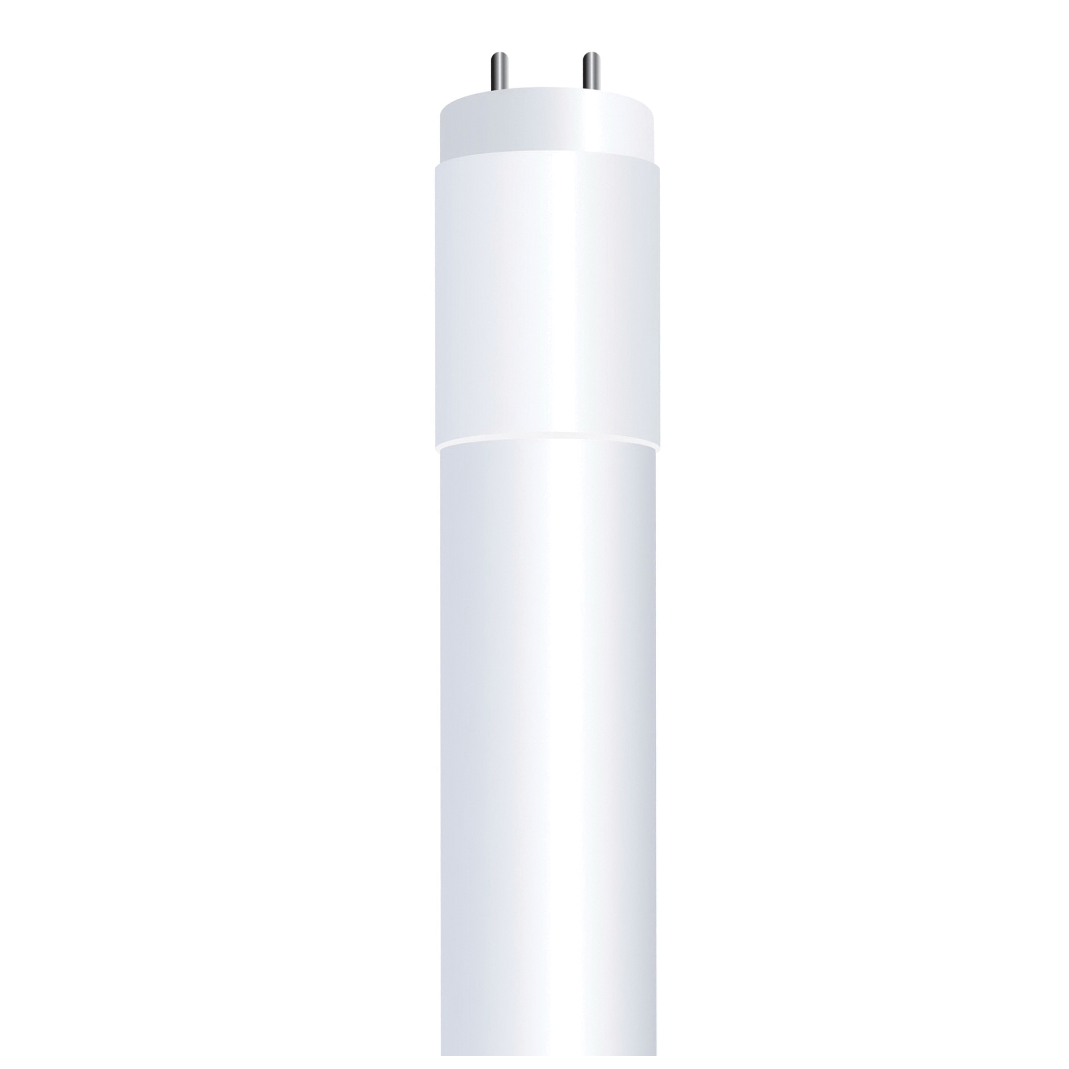 T24/830/LEDG2 Plug and Play LED Light Bulb, Linear, T8 Lamp, G13 Lamp Base, Frosted, Warm White Light