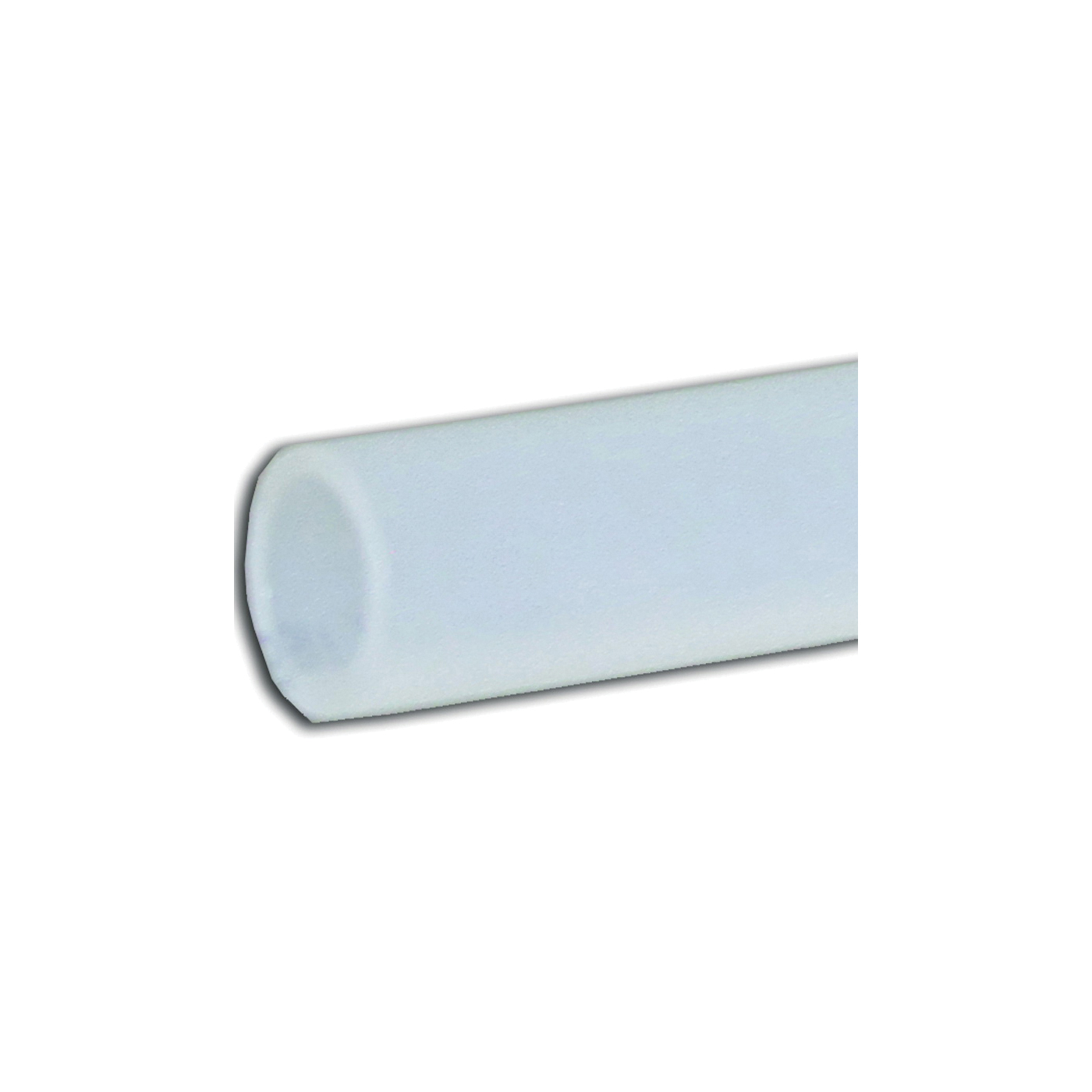 T16 Series T16004001/9001P Pipe Tubing, Plastic, Translucent Milky White, 100 ft L