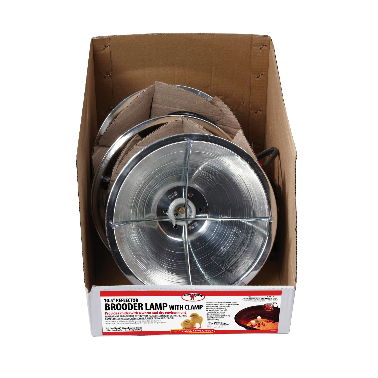 Little Giant 170017 Brooder Reflector Lamp, 300 W - 2