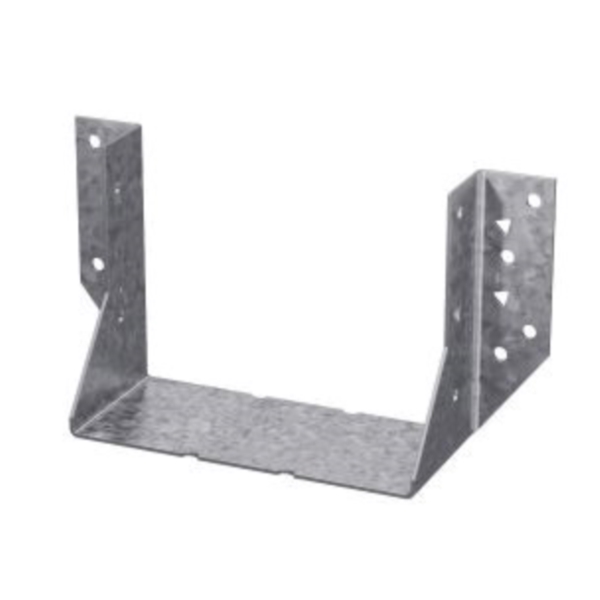 Simpson Strong-Tie HU66 Joist Hanger, 4-3/16 in H, 2-1/2 in D, 5-1/2 in W, Steel, Galvanized, Face Mounting