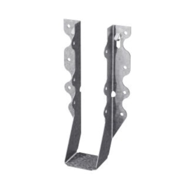 LU28 Joist Hanger, 6-3/8 in H, 1-1/2 in D, 1-9/16 in W, Steel, Galvanized, Face Mounting
