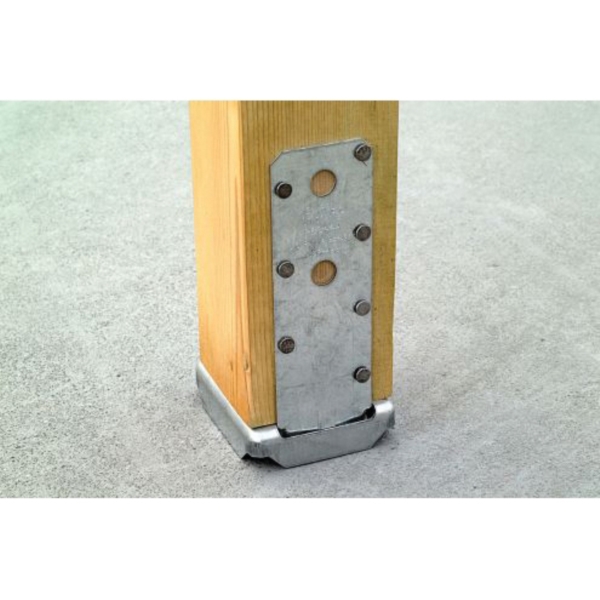 Simpson Strong-Tie PBS44A Post Base, 4 x 4 in Post, Steel, Galvanized