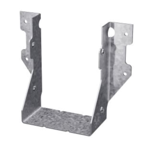 HUS46 Joist Hanger, 4-5/16 in H, 2 in D, 3-9/16 in W, Steel, Galvanized, Face Mounting