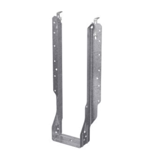 IUS3.56/14 I-Joist Hanger, 14 in H, 2 in D, 3-5/8 in W, Steel, Galvanized, Face Mounting