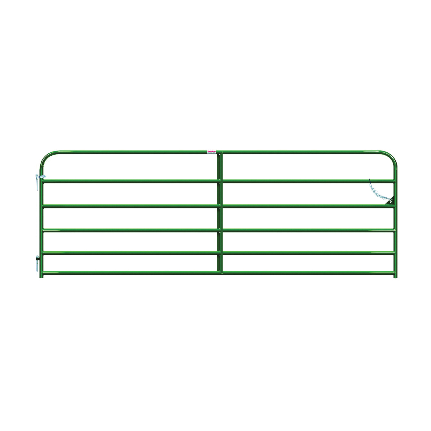 Behlen Country 40130122 Utility Gate, 12 ft W Gate, 50 in H Gate, 20 ga Frame Tube/Channel, Green