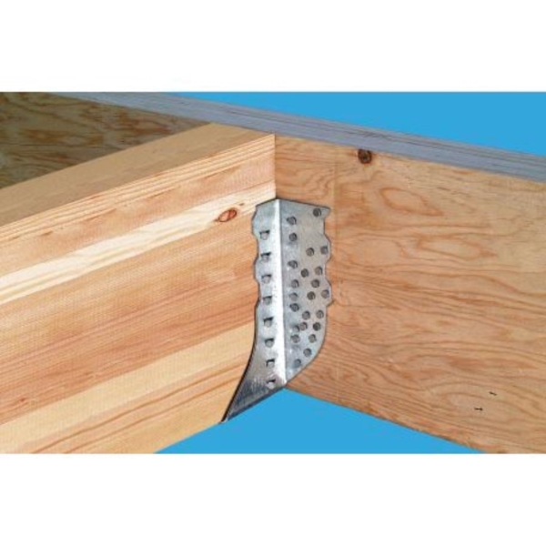 HGUS410 Joist Hanger, 9-1/16 in H, 4 in D, 3-5/8 in W, Steel, Galvanized, Face Mounting