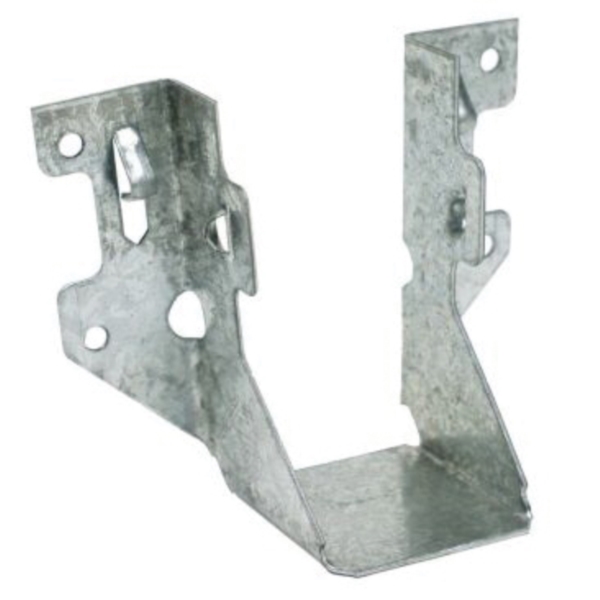 Simpson Strong-Tie LUS LUS24Z Joist Hanger, 3-1/8 in H, 1-3/4 in D, 1-9/16 in W, Steel, ZMAX, Face Mounting - 1