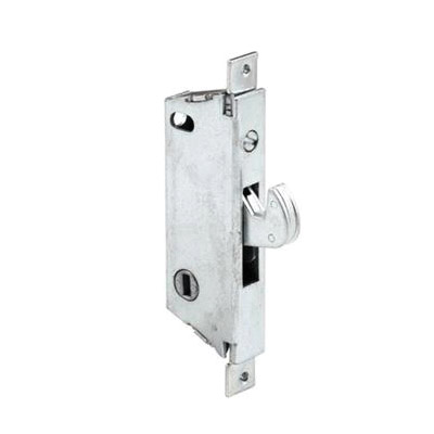 Prime-Line E 2008 Sliding Door Lock, 3-11/16 x 1-1/8 x 1/2 in Dimensions, Steel, 1 PK
