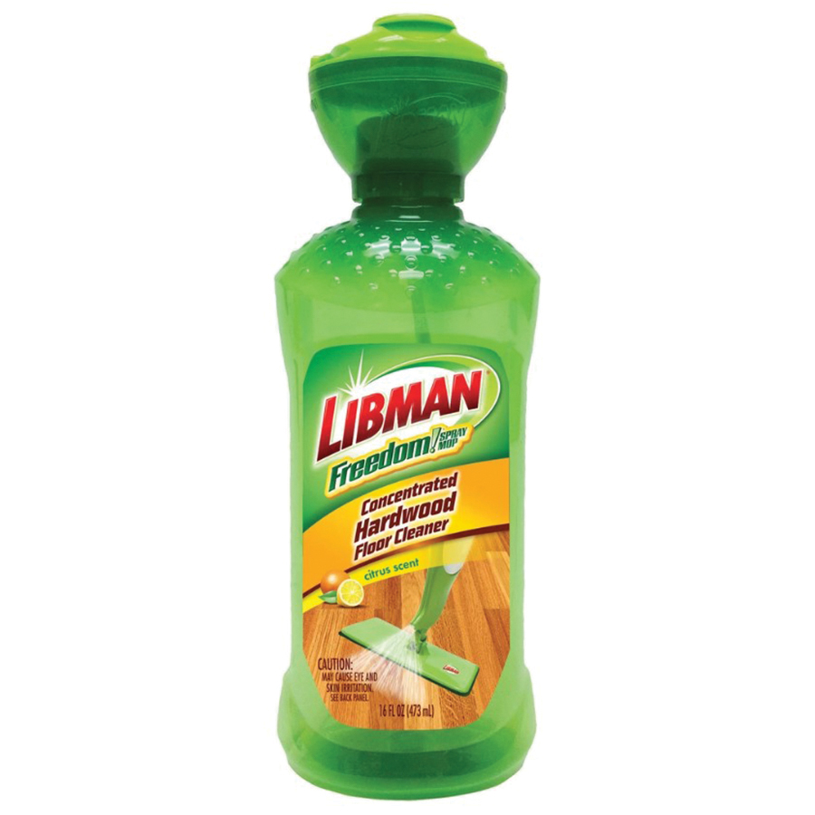 Freedom Series 4007 Concentrated Hardwood Cleaner, 16 oz, PET Bottle, Liquid, Citrus, Clear