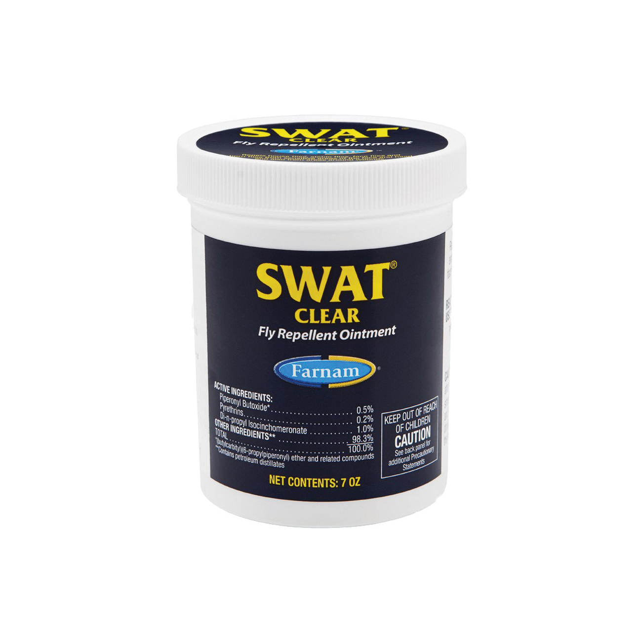 SWAT 012302 Fly Repellent Ointment, Clear, 6 oz