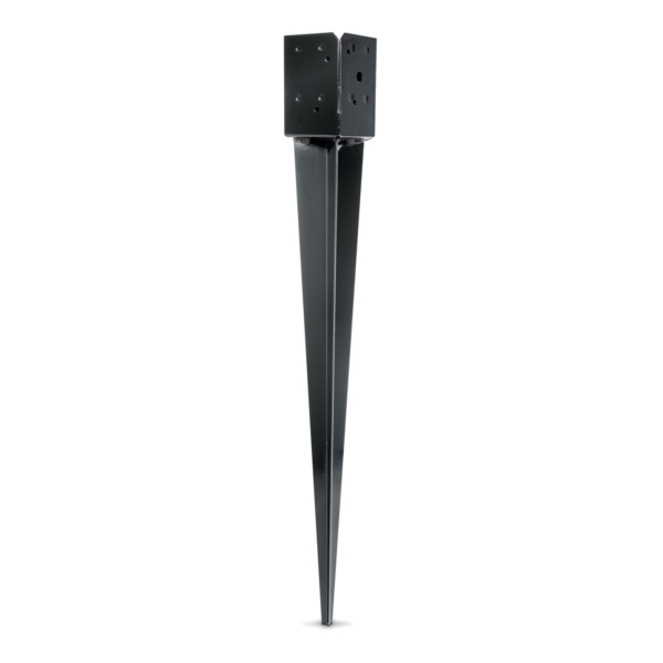 Simpson Strong-Tie FPBS44 Fence Post Spike, Steel, Black, Powder-Coated - 1