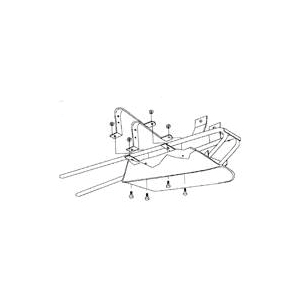 402301 Wheelbarrow Parts, Carton, Steel, For: HD6, Y5 Wheelbarrows