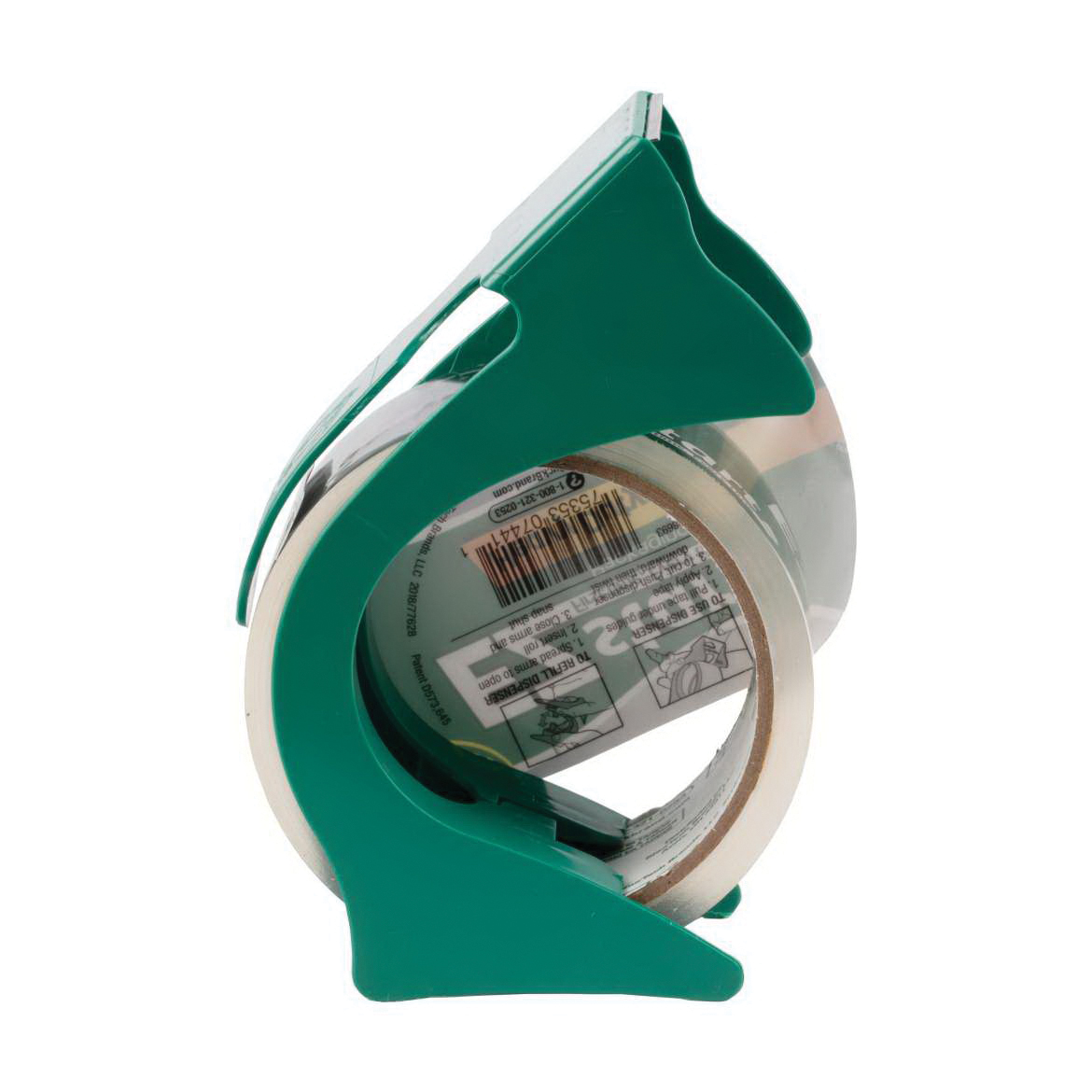 Duck EZ Start 393192 Packaging Tape, 30 yd L, 1.88 in W, Clear