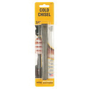 10602 Cold Chisel, 3/4 in Tip, 7-1/2 in OAL, Steel Blade