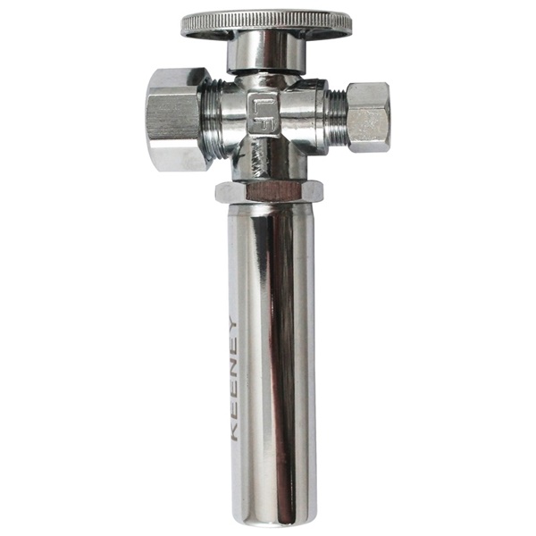 K2068WHALF Straight Valve, 5/8 x 3/8 in Connection, FIP, 125 psi Pressure, Brass Body