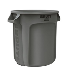 United Solutions TI0073 Wheeled Trash Can, 45 gal Capacity, Lid