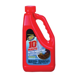 FLOW-EASY FE32 Drain Opener, Oily Liquid, Dark Brown, Odorless, 1 qt Bottle