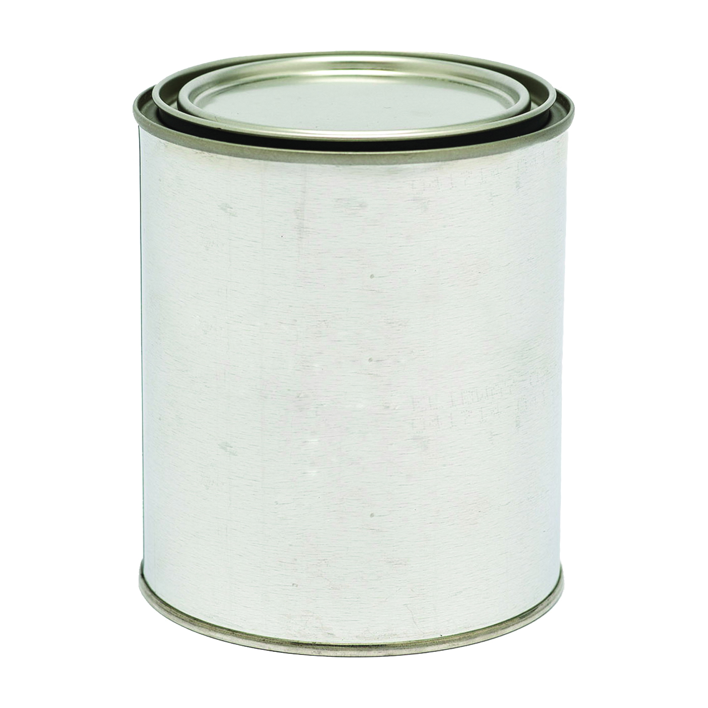 27318 Empty Paint Can, 1 qt Capacity, Metal, Silver