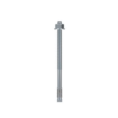 Strong-Bolt 2 Series STB2-62100 Wedge Anchor, 5/8 in Dia, 10 in L, Carbon Steel, Zinc