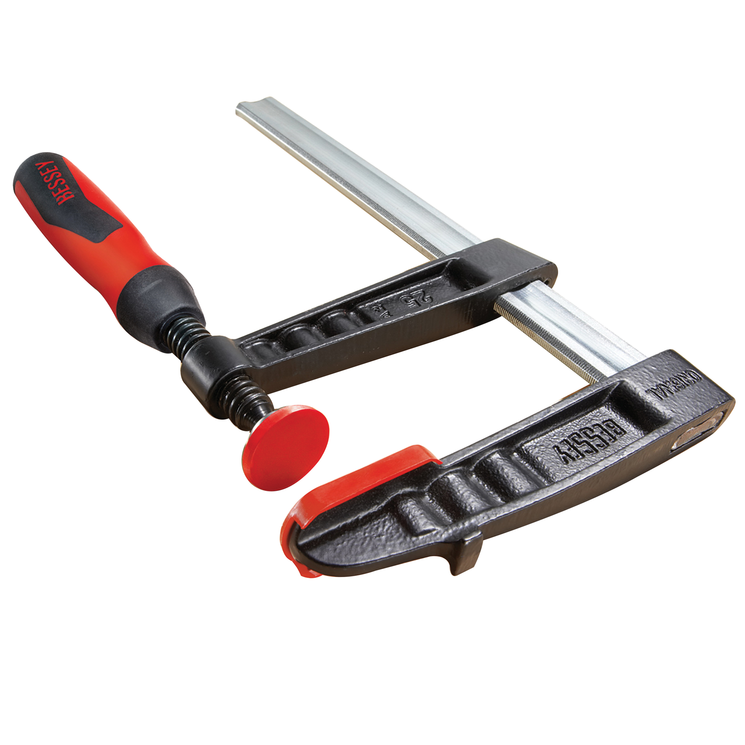 Bar Clamp, Bessey, TG Series, Light-Duty, 600 lb, 30 in Max Opening Size, 2-1/2 in D Throat - 3