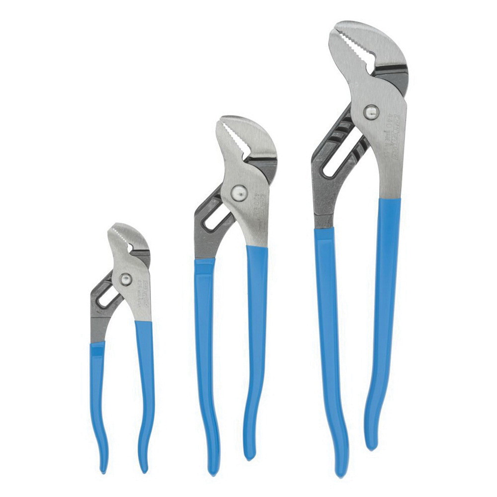 Channellock GS-3 Tongue and Groove Plier Set, 3-Piece