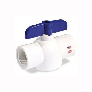 Ball Valve, Nds, 1-1/2 in Connection, FPT x FPT, 150 psi Pressure, Manual Actuator, PVC Body - 1