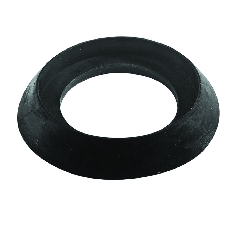 80857 Tank-To-Bowl Spud Gasket, 2-3/8 in ID x 4-3/16 in OD Dia, Rubber, Black, For: Alamo and Wellworth Toilets