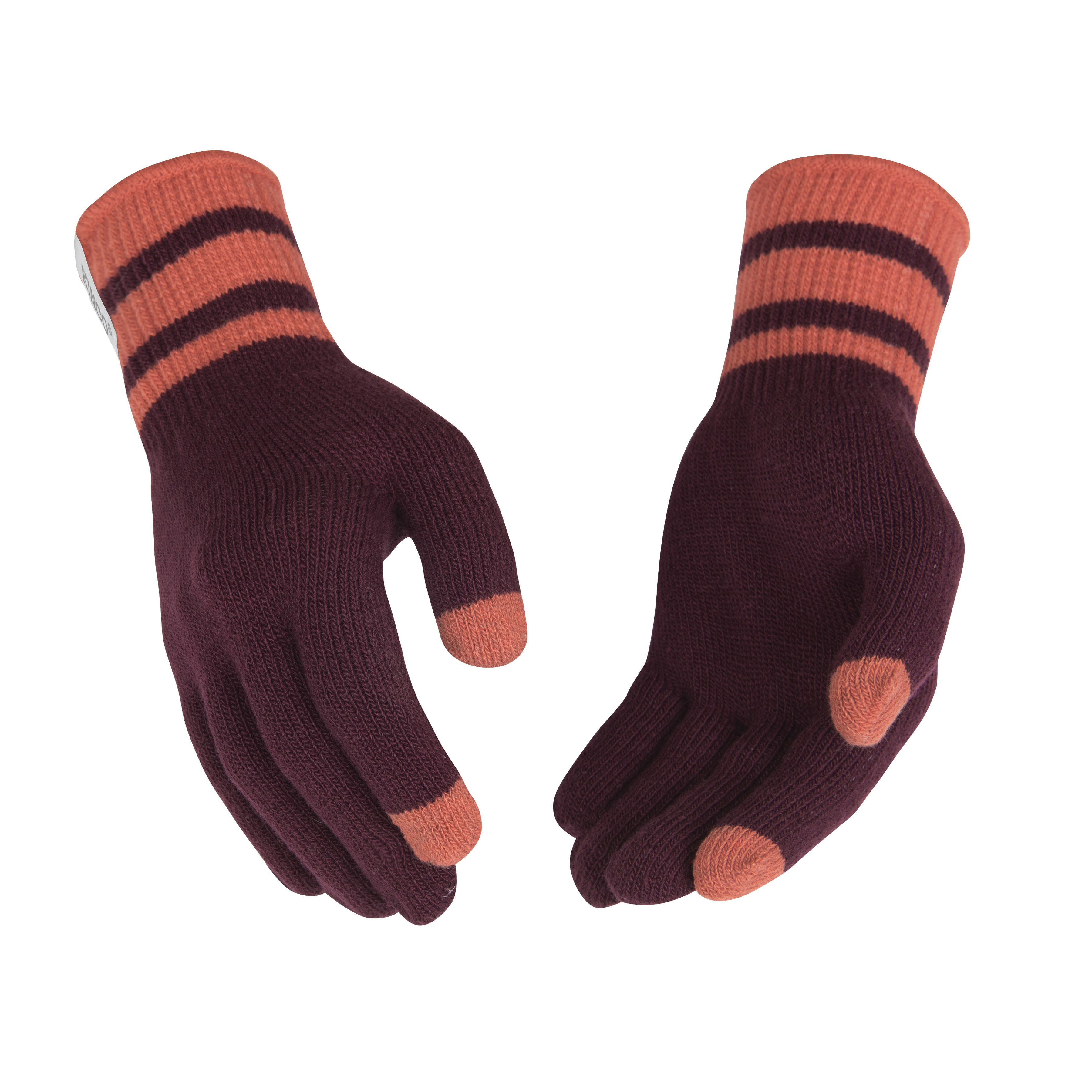 Kinco 20W Magic Stretch, Washable Gloves, Women's, One-Size, 7 in L, Wing Thumb, String Knit Cuff, Acrylic/Spandex Blend - 2