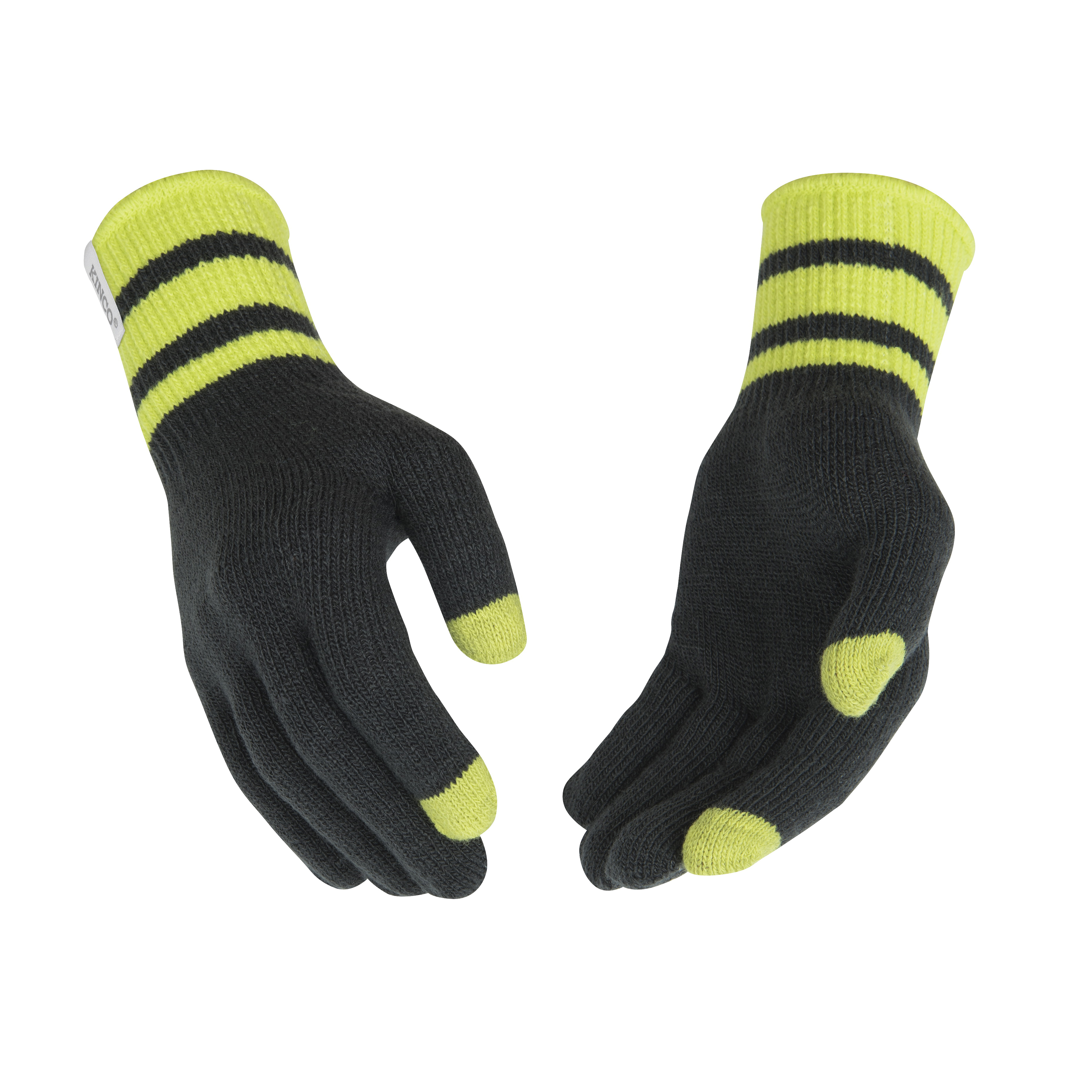 Kinco 20W Magic Stretch, Washable Gloves, Women's, One-Size, 7 in L, Wing Thumb, String Knit Cuff, Acrylic/Spandex Blend - 3