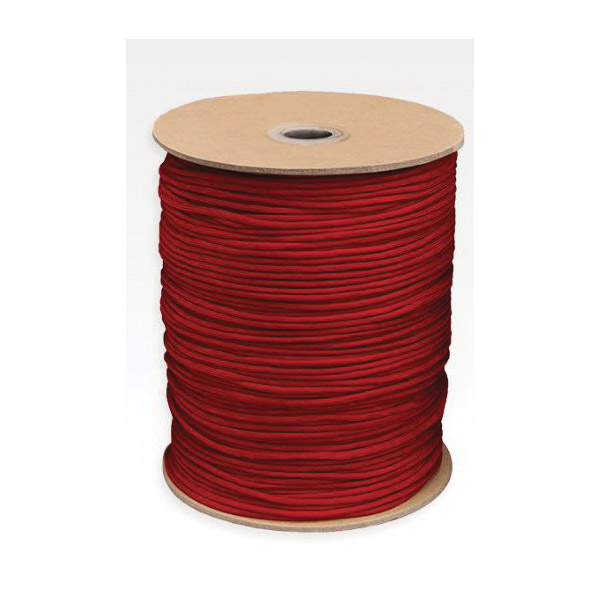 5550536 Paracord 550 Rope, 5/32 in Dia, 100 ft L, 55 lb Working Load, Polyester, Olive