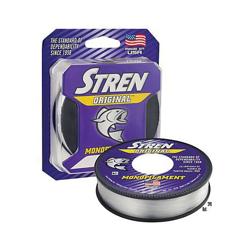 Stren SOFS10-26 Mono Fishing Line, 330 yd L, Blue Fluorescent/Clear, 10 lb Capacity