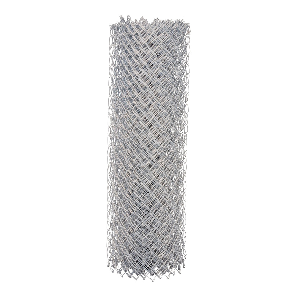CL105024 Chain-Link Fence, 72 in W, 50 ft L, 11-1/2 Gauge, Galvanized