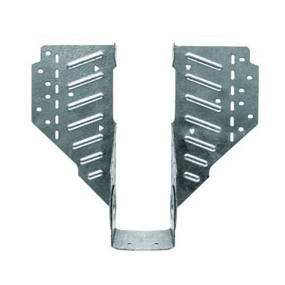 LSSR210-2Z Rafter Hanger, 8-5/16 in H, 3-1/4 in W, 2 x 10 in, Carbon Steel, ZMAX, Face Mounting