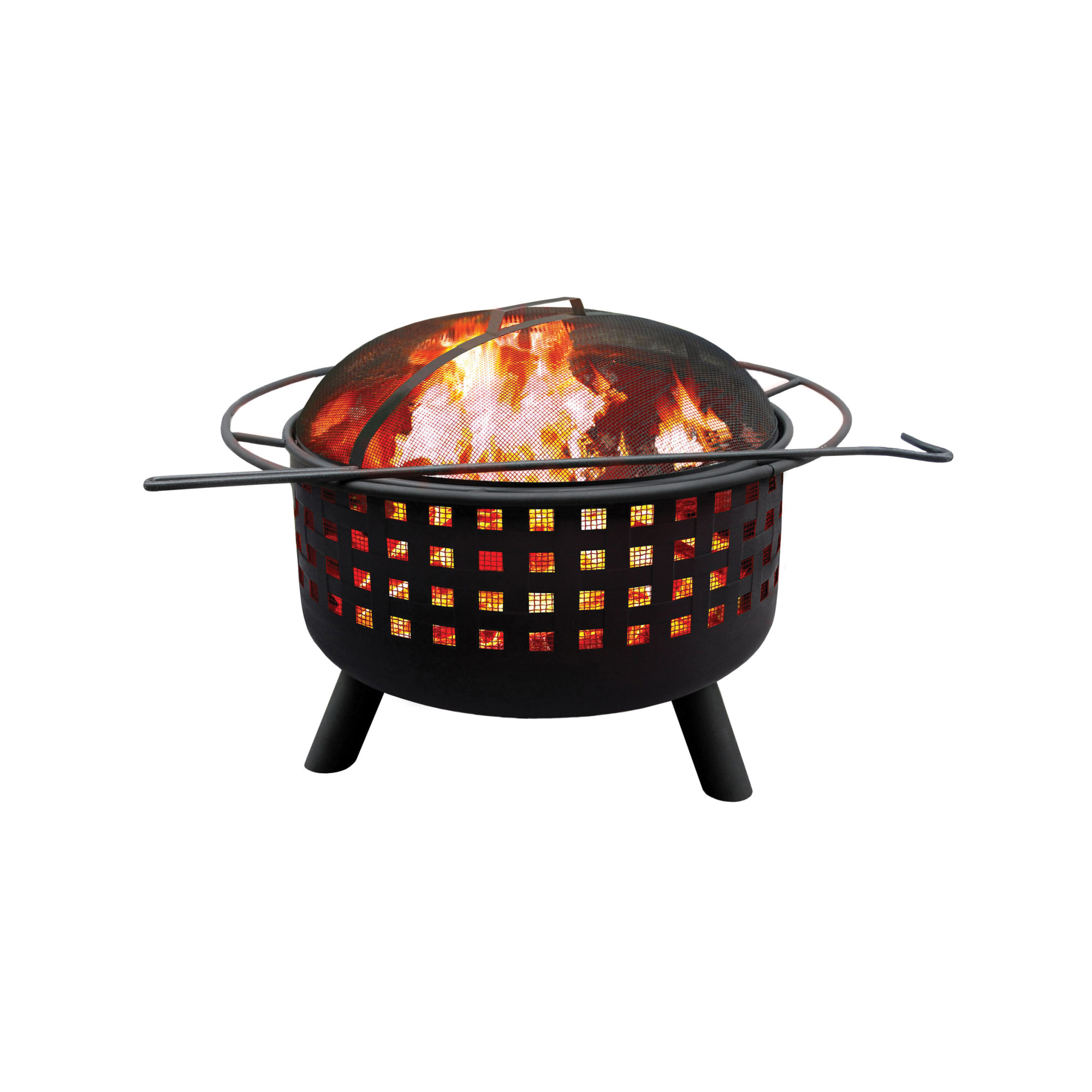 Landmann 26314 Fire Pit, 13 in OAW, 26 in OAH, Steel